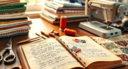 sewing project tracking system