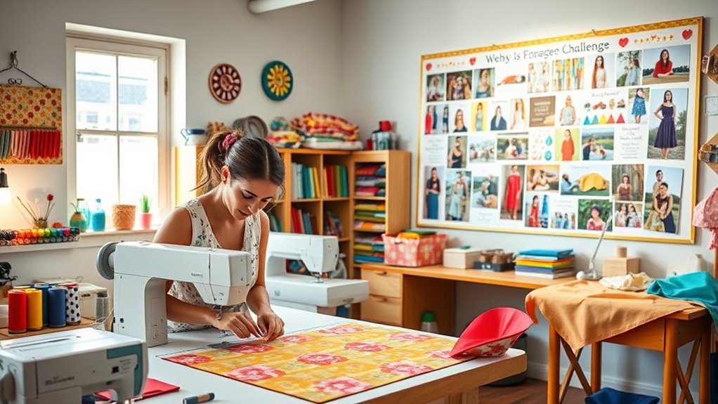 sewing skills through challenges