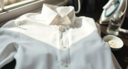 starching fabrics for crispness