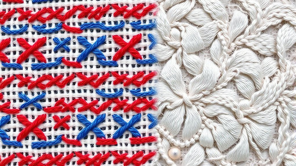 stitching techniques comparison