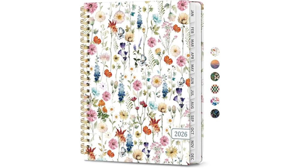 2026 spiral weekly planner