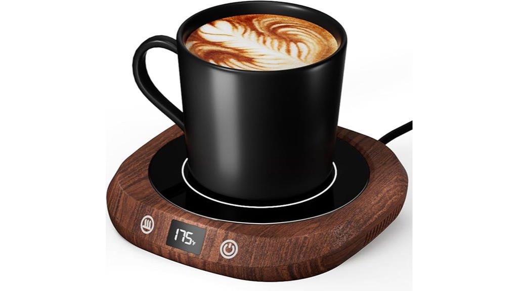 adjustable coffee warming device