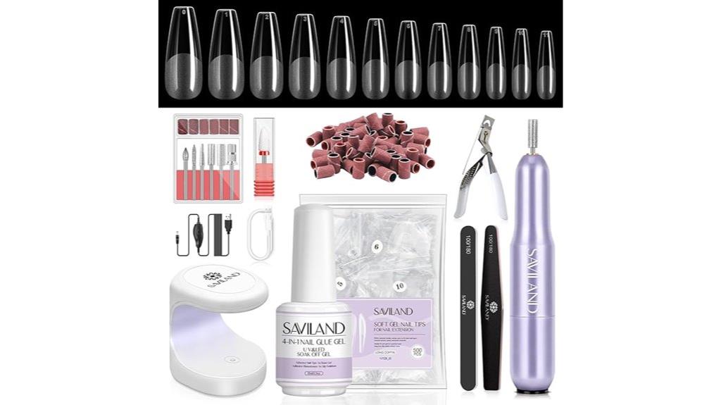 all in one gel nail kit