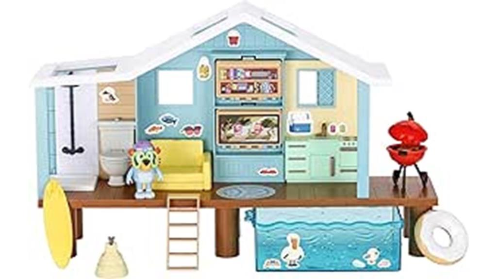 bluey themed kids cabin