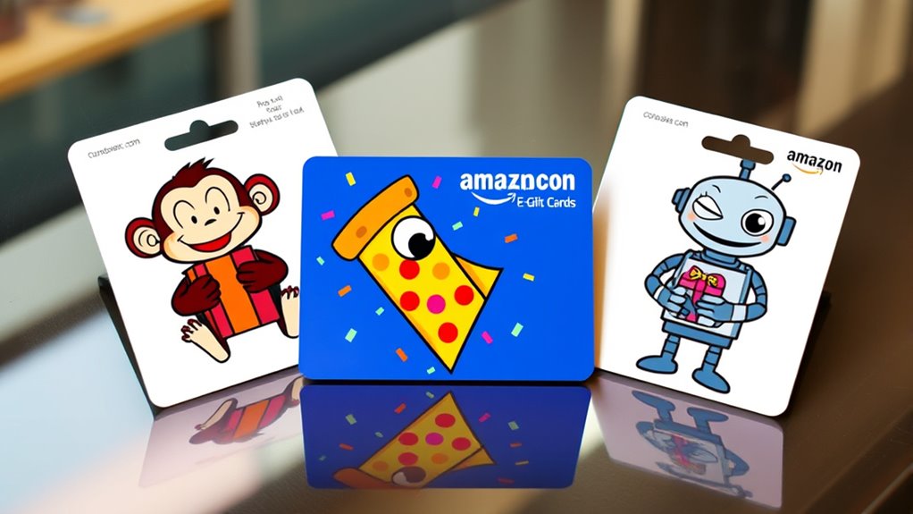funny amazon gift card designs