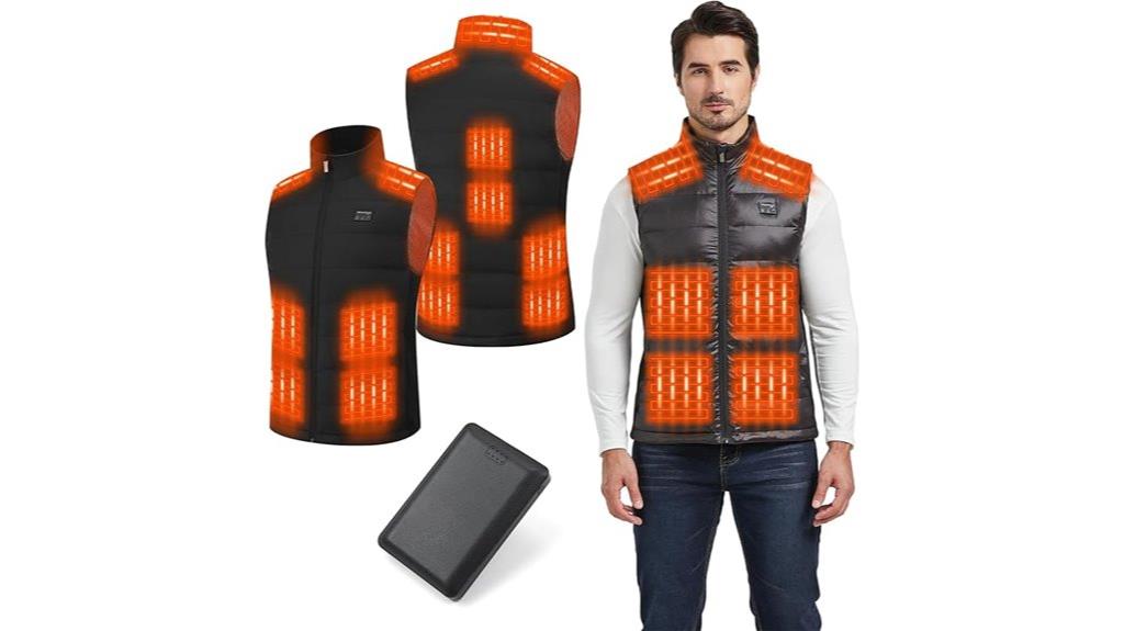heated battery powered vest