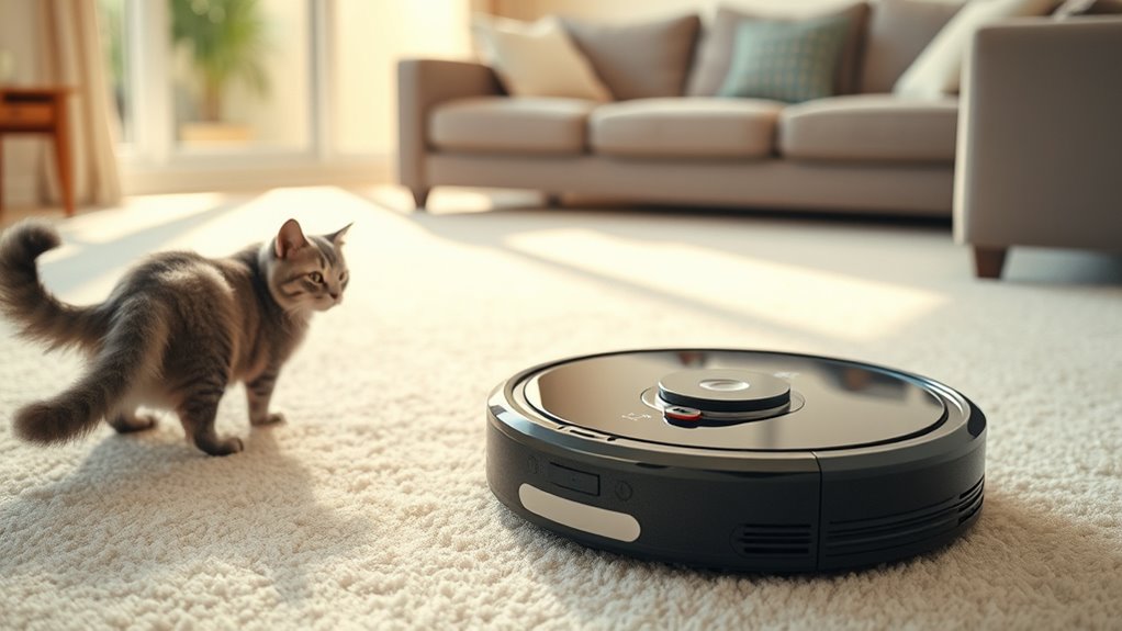 pet hair cleaning features