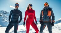 top ski thermal wear