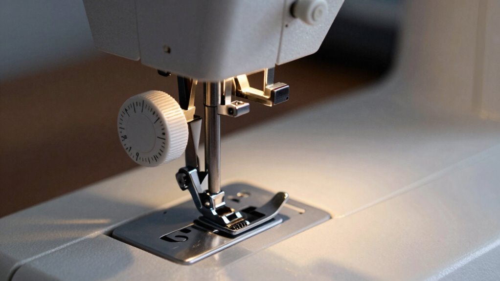 adjust presser foot pressure