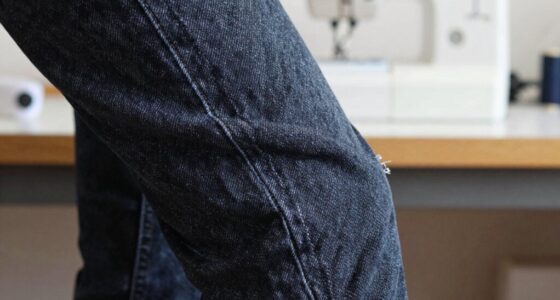 align fabric grain properly