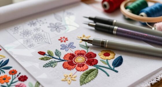 best embroidery transfer method