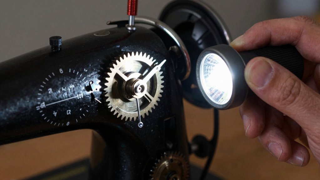 check engine timing manually