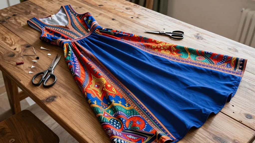 check fabric and fit