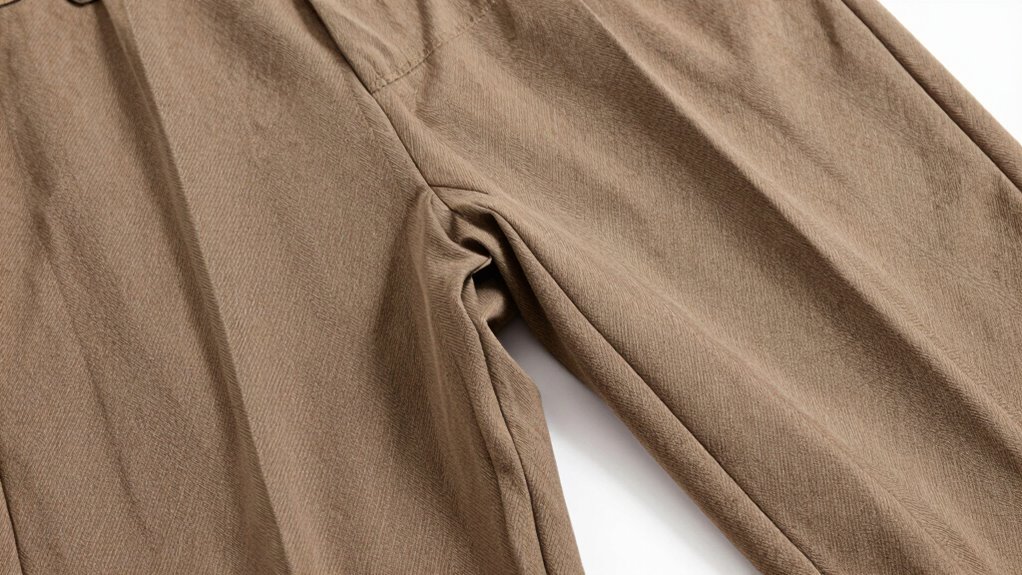 check fabric grain alignment