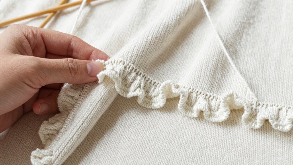 consistent tension prevents wavy edges