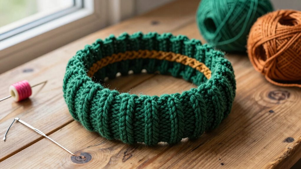 customize with fabric and embellishments