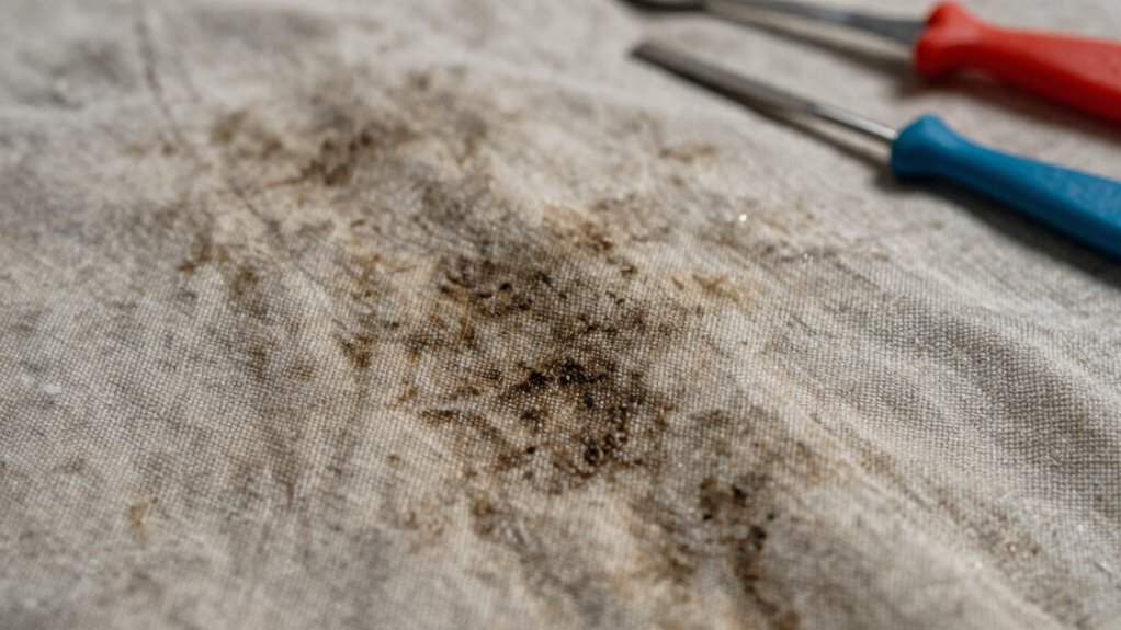 effective old oil stain removal