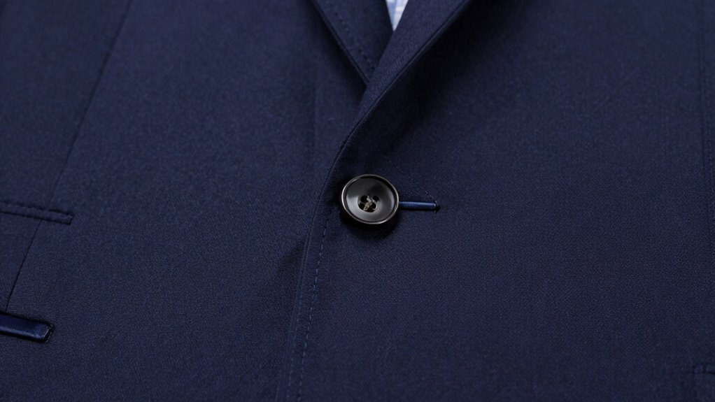 elegant bespoke garment detail