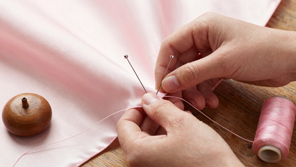 essential hand basting sewing tools