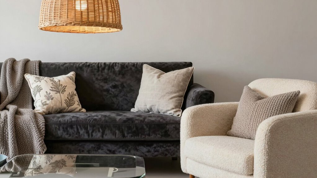 fabric choices create harmony