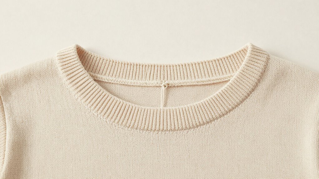 finish neckline with precision