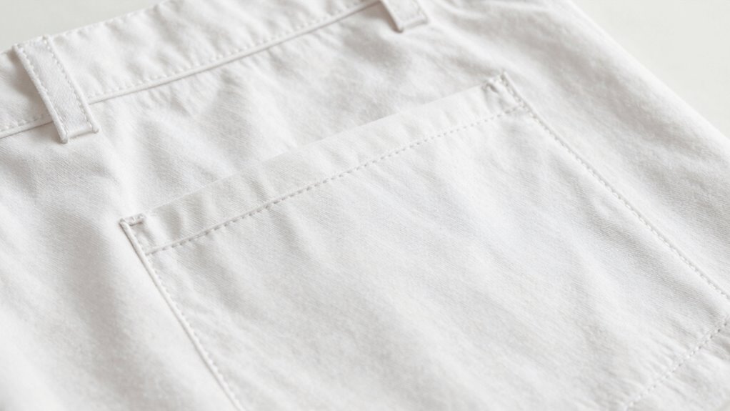 finish pocket with neat edges