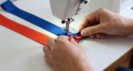 flatten straps before sewing