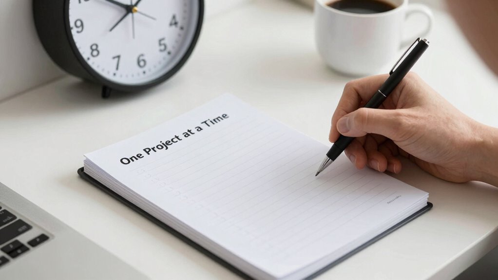 focus single task complete efficiently