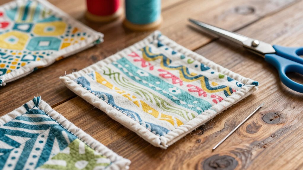 gather prepare cut fabric