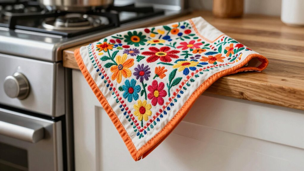 hanging loop kitchen towel