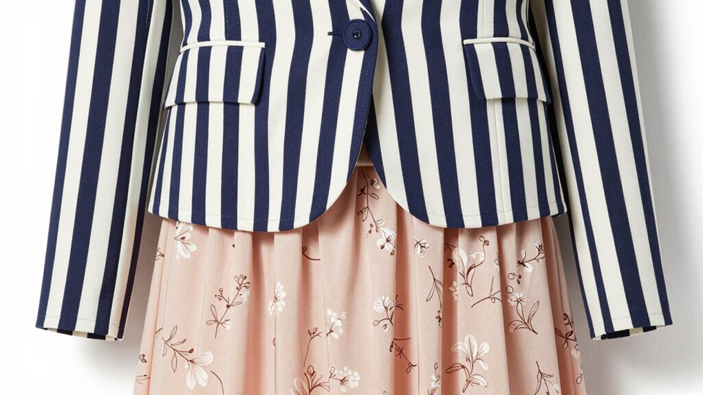 harmonize patterns through texture