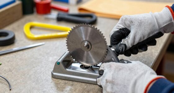 incorrect blade replacement procedure