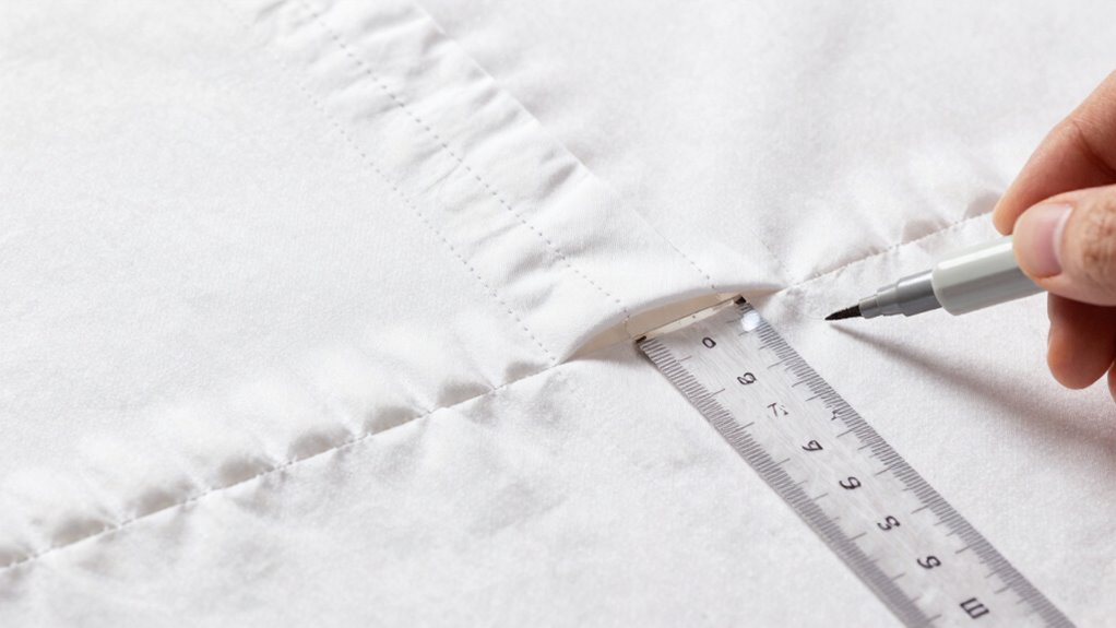 marking folding stitching techniques