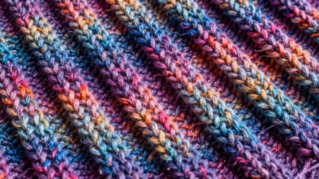 master slipping and yarn overs