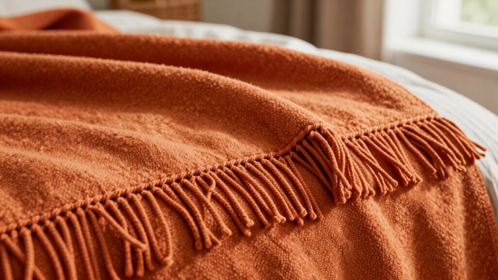 no sew fringe blanket