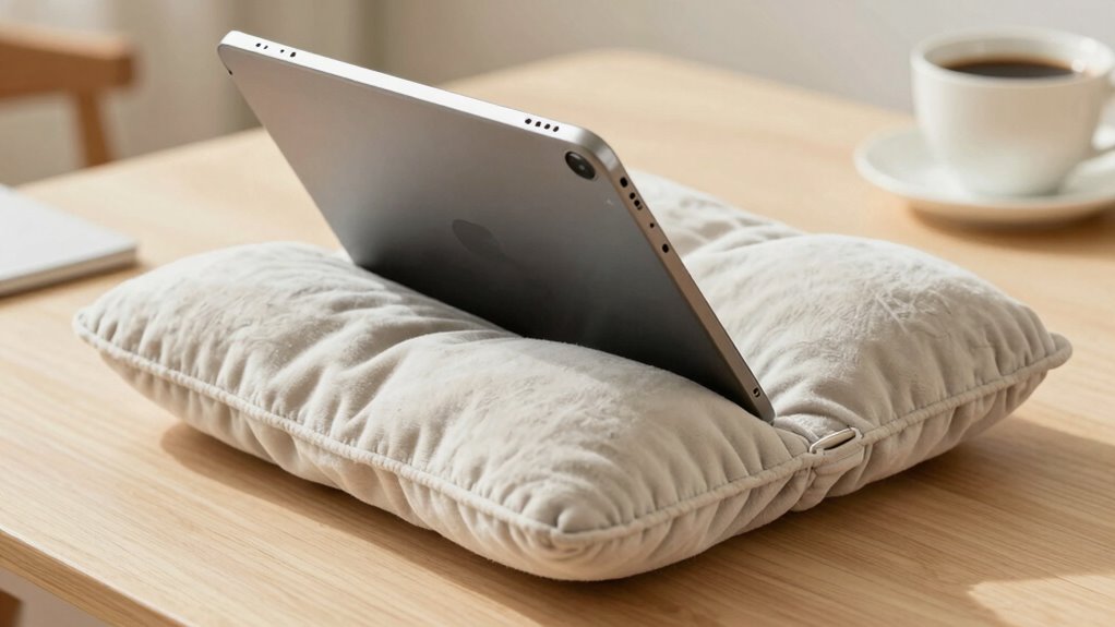 optimize ergonomic tablet positioning