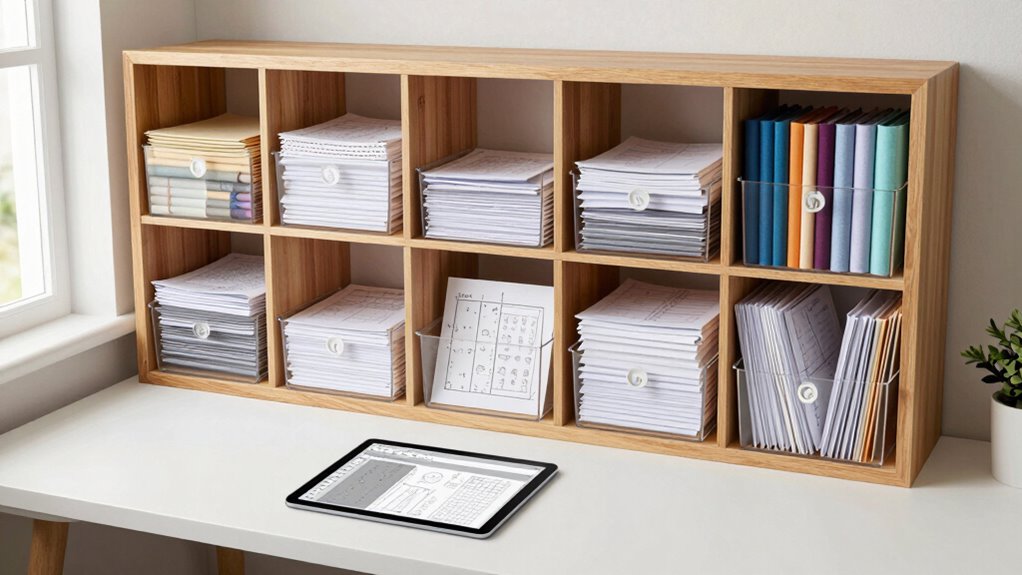 organized patterns save time