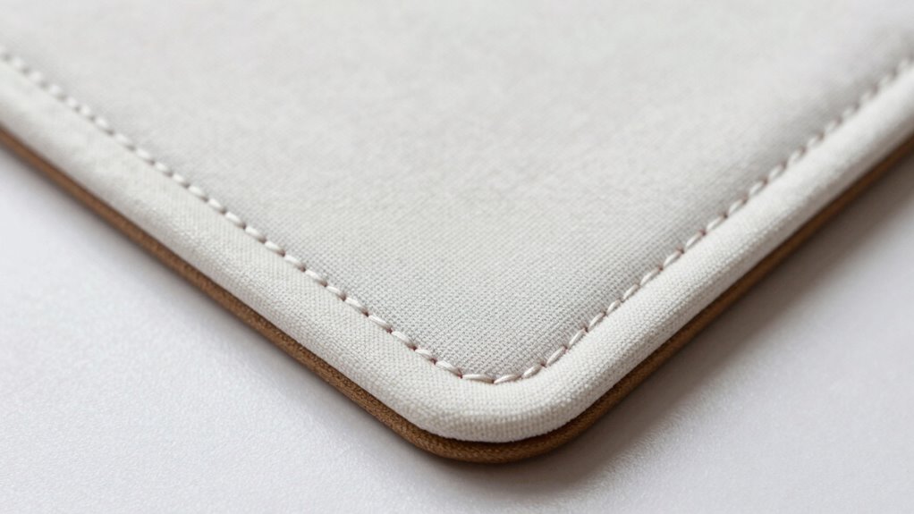 precise turn and topstitch finishing