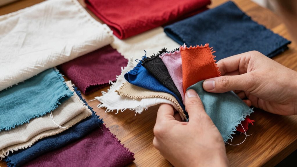 prepare sort fold twist