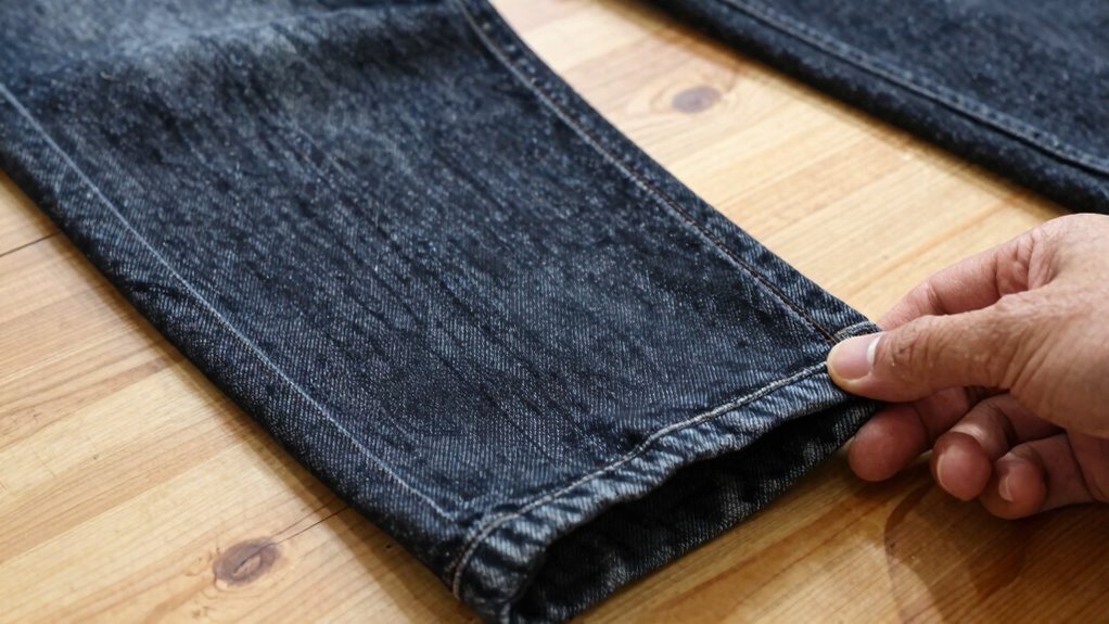proper fabric grain alignment