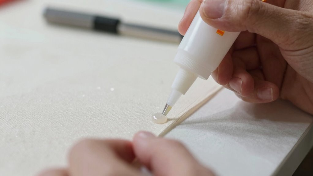 proper glue application technique