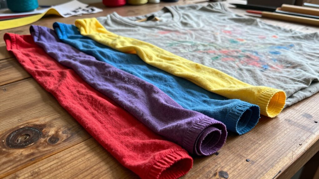 proper t shirt yarn handling