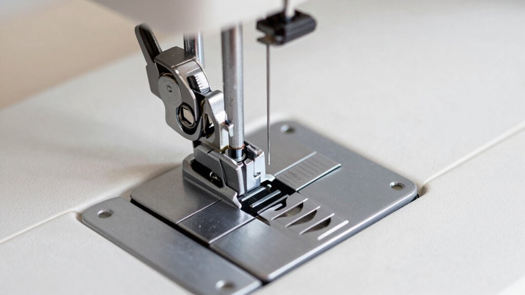 securely replace needle plate