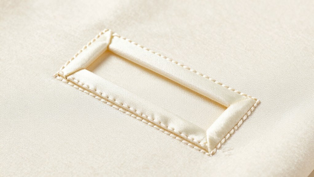 sewing neat bound buttonholes