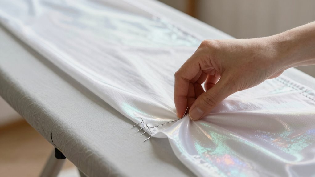 stabilize stretch fabric effectively