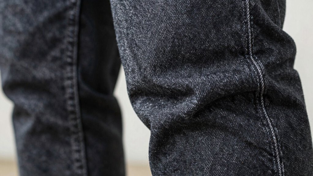 straightening twisted pant legs