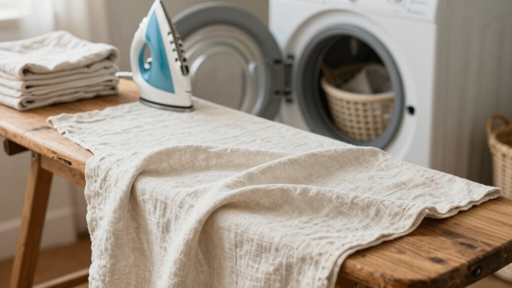 tailor pre shrinkage to linen type