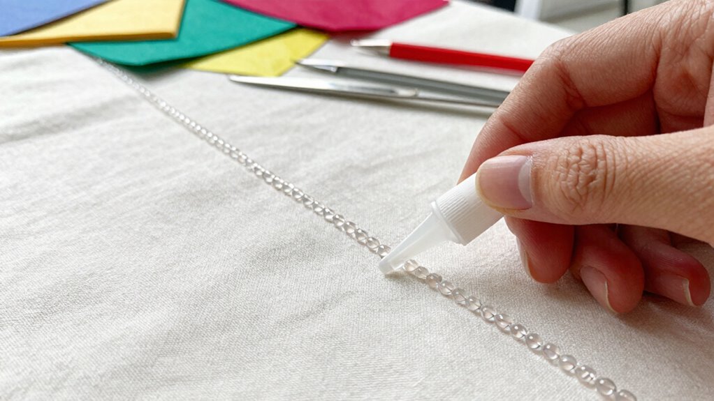 temporary fabric hold solution