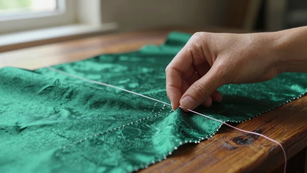 traditional hand stitched couture