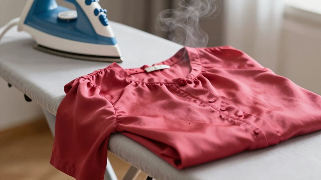 use correct fabric temperature